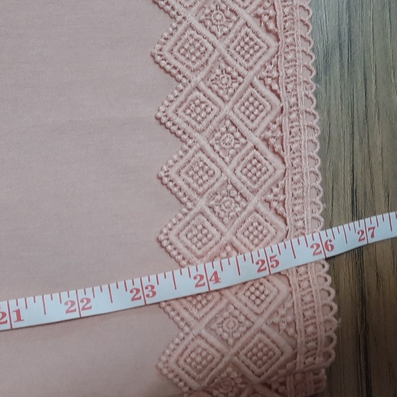 Napa Valley Blush Capri Pants with lace trim detail Size 16P New with tags - Picture 6 of 6